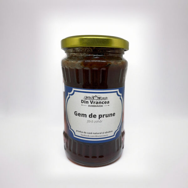 gem de prune fara zahar